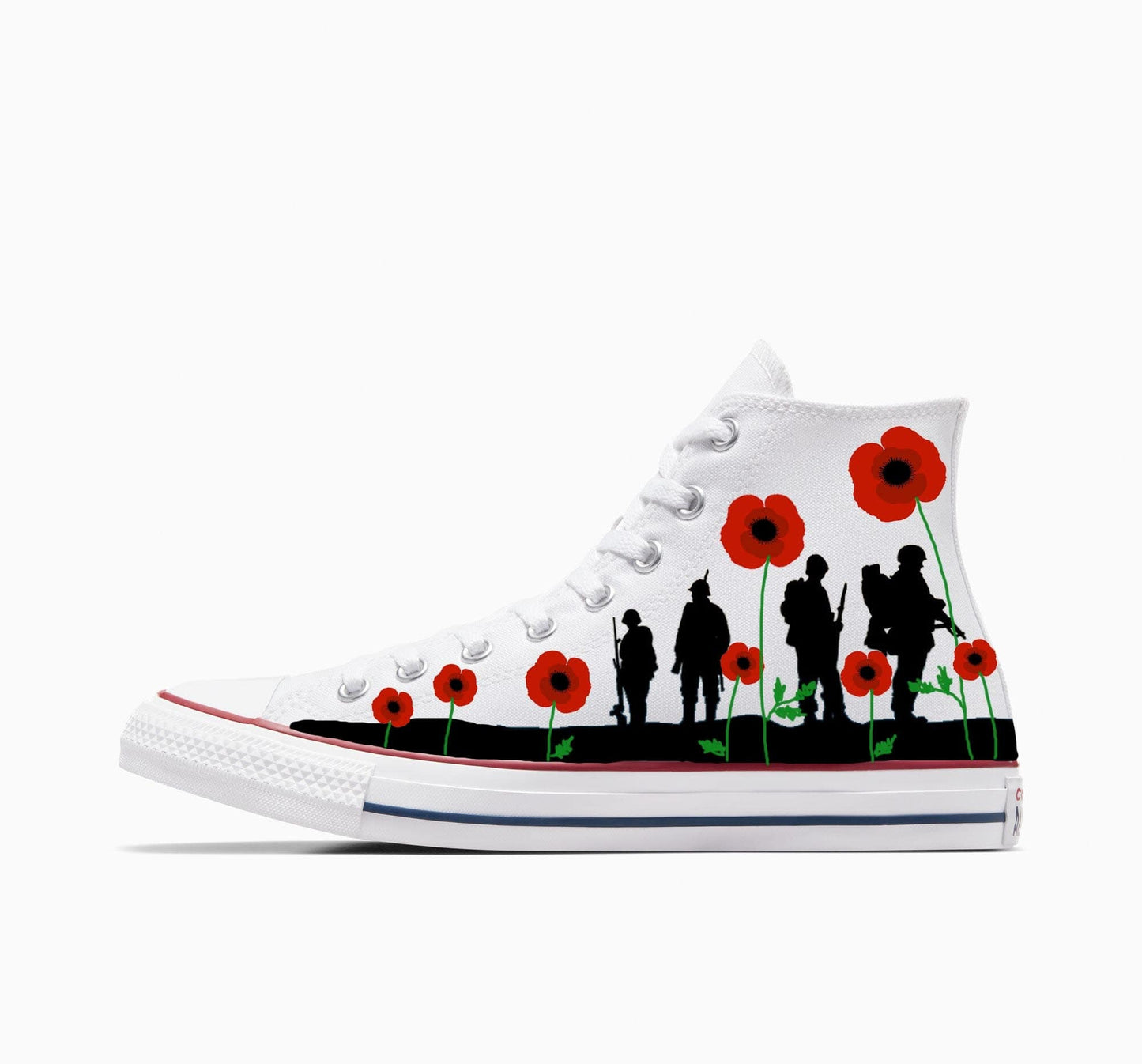 Converse Artistic Custom Order for Casey