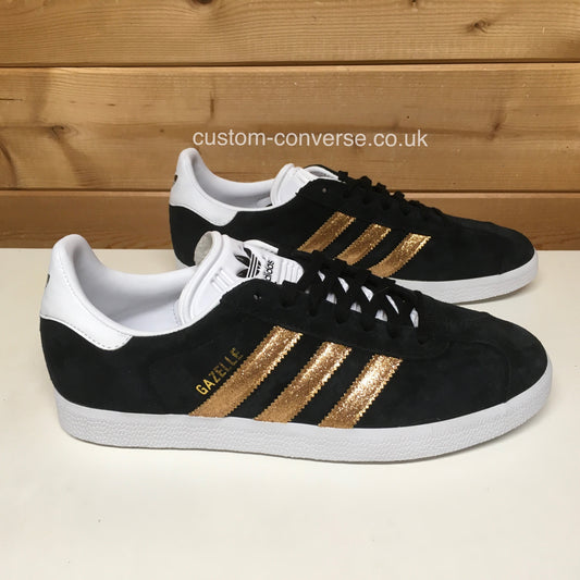 Adidas Gazelle Glitter Stripes custom trainers