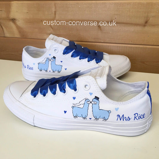 Alpacas - Custom Converse Ltd.Alpacas Wedding Converse trainers