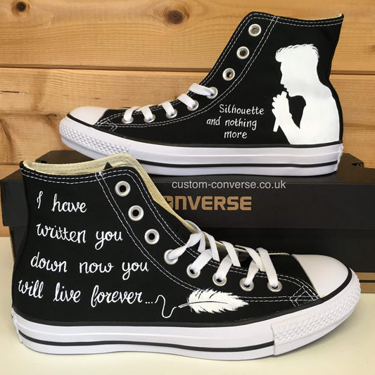 Bastille Dan Silhouette and Poet Lyrics Converse