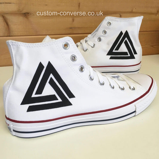 Bastille WWCOMMS Converse custom trainers