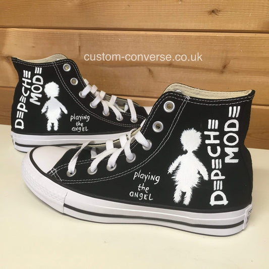 Depeche Mode Playing The Angel Converse custom trainers