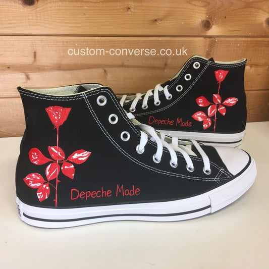 Depeche Mode Violator Converse custom trainers