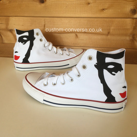 The Courteeners St. Jude Converse custom trainers