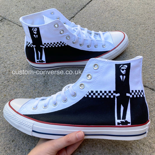 Walt Jabsco 2-Tone Converse custom trainers