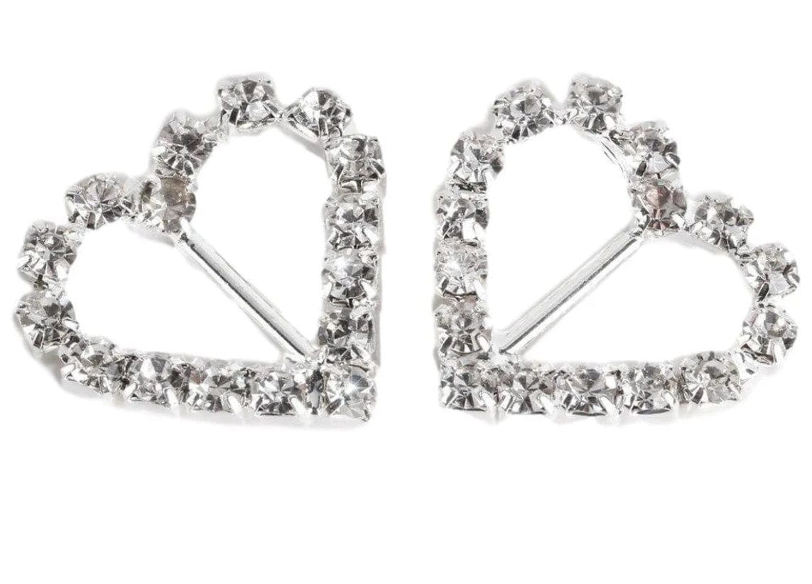 Custom Converse Ltd. Other Crystal Heart Shoelace Charm