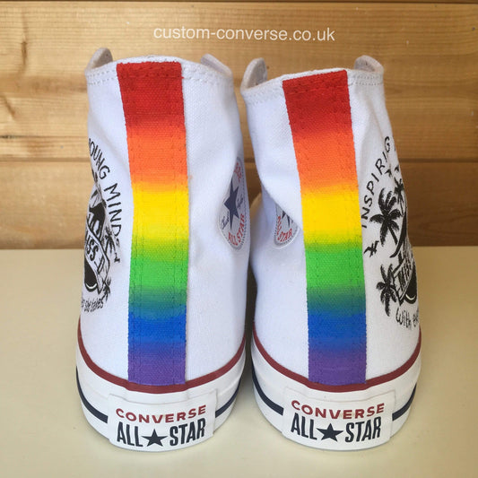 Extra Heel Colour Rainbow - Custom Converse Ltd.