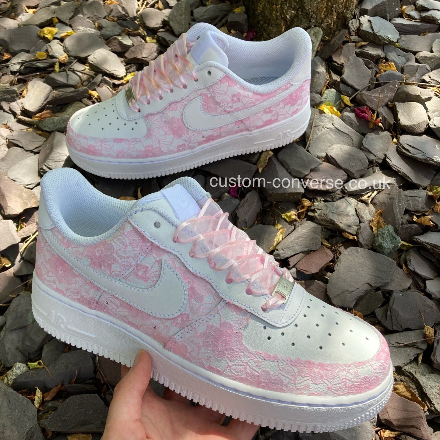 Nike Wedding Air Force 1 Lace Covering