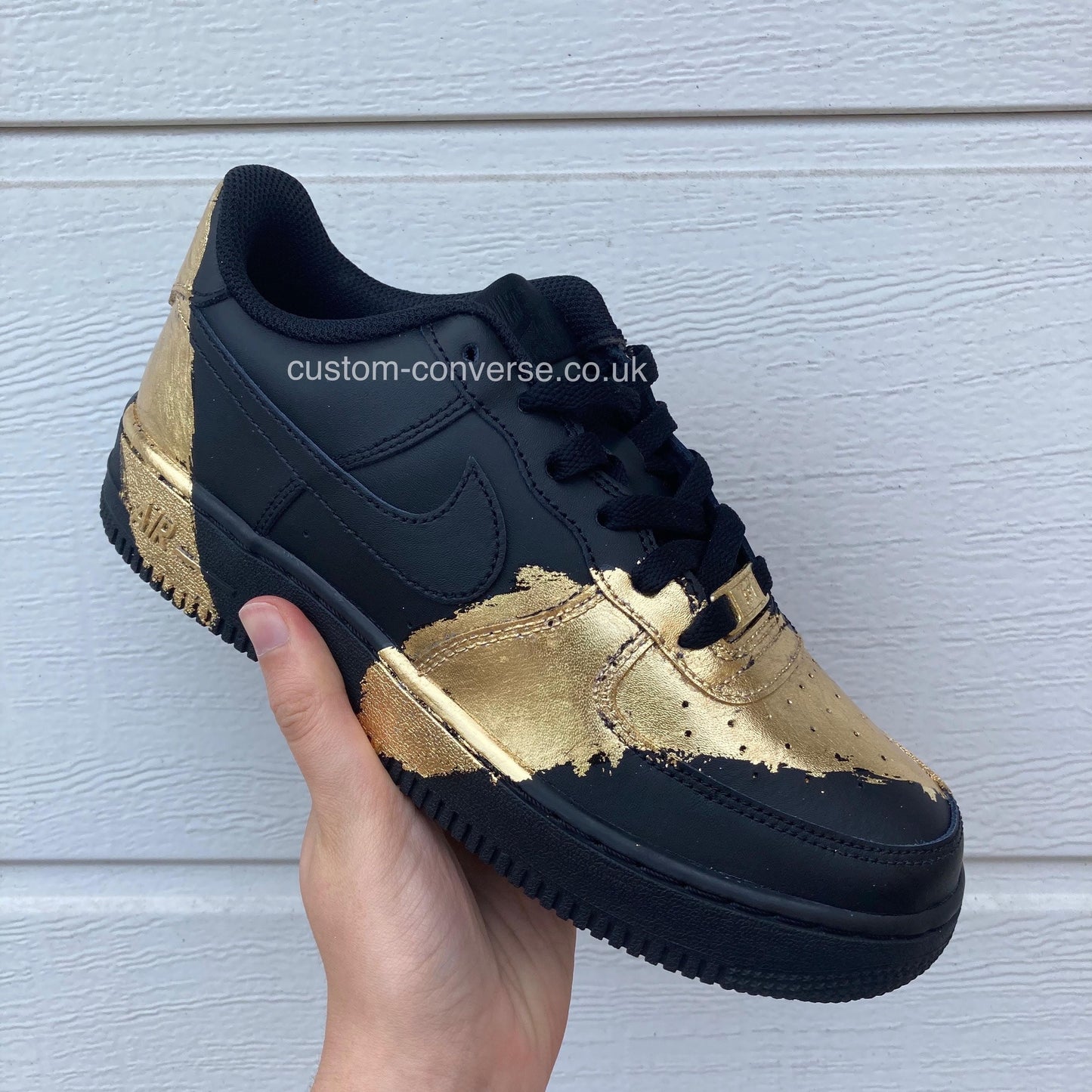Brushed Gold Leaf - Custom Converse Ltd.