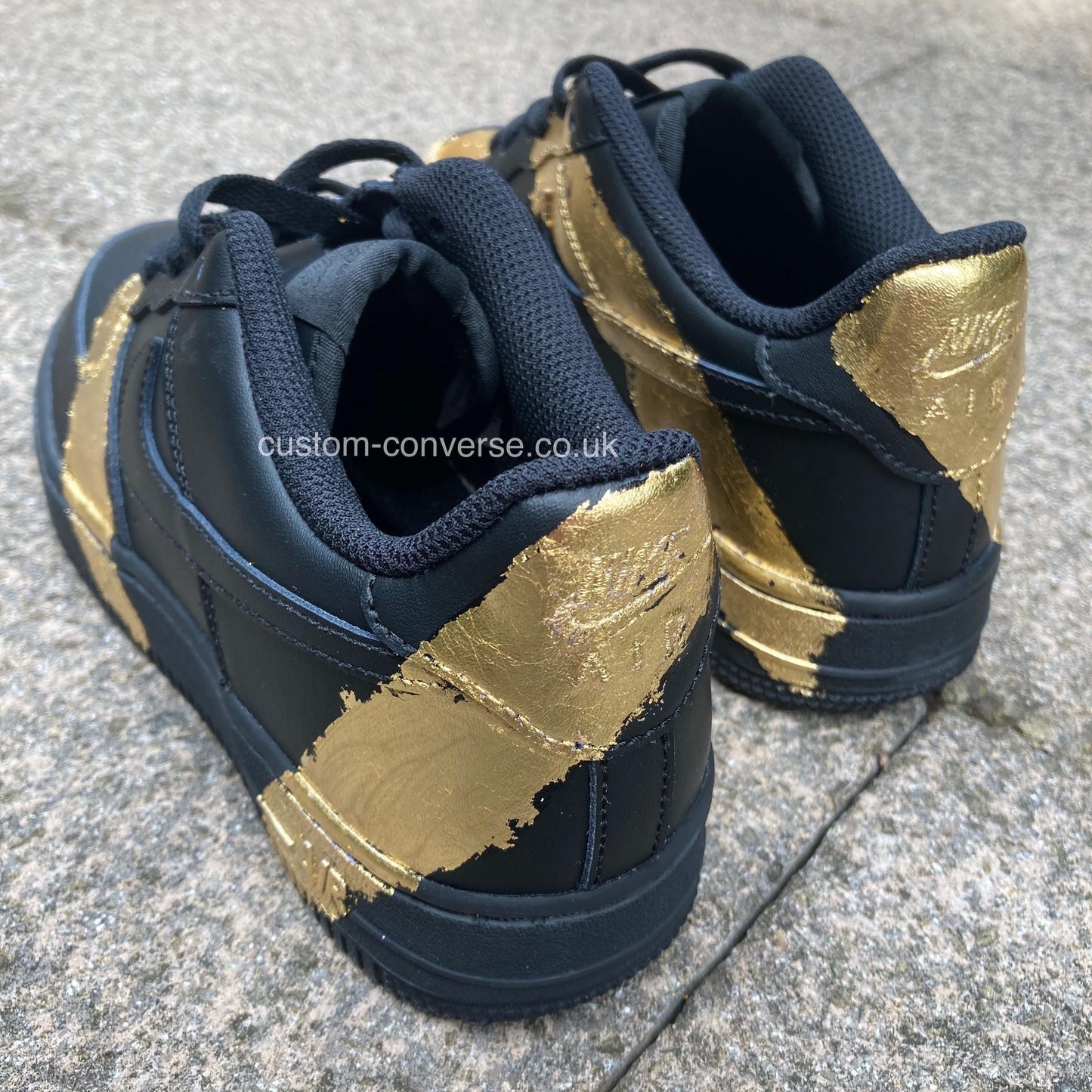 Brushed Gold Leaf - Custom Converse Ltd.