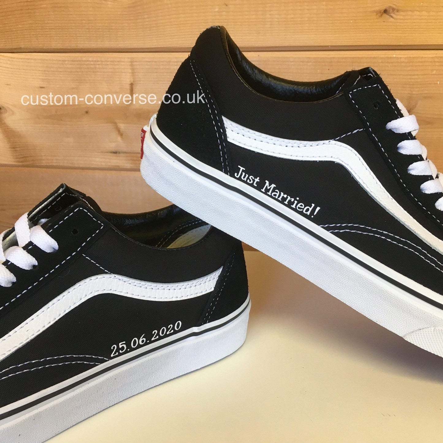 Personalised Vans Old Skool custom trainers