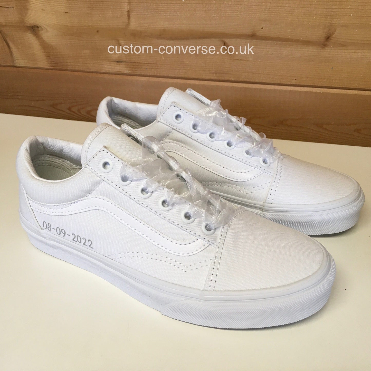 Vans Wedding Personalised Vans