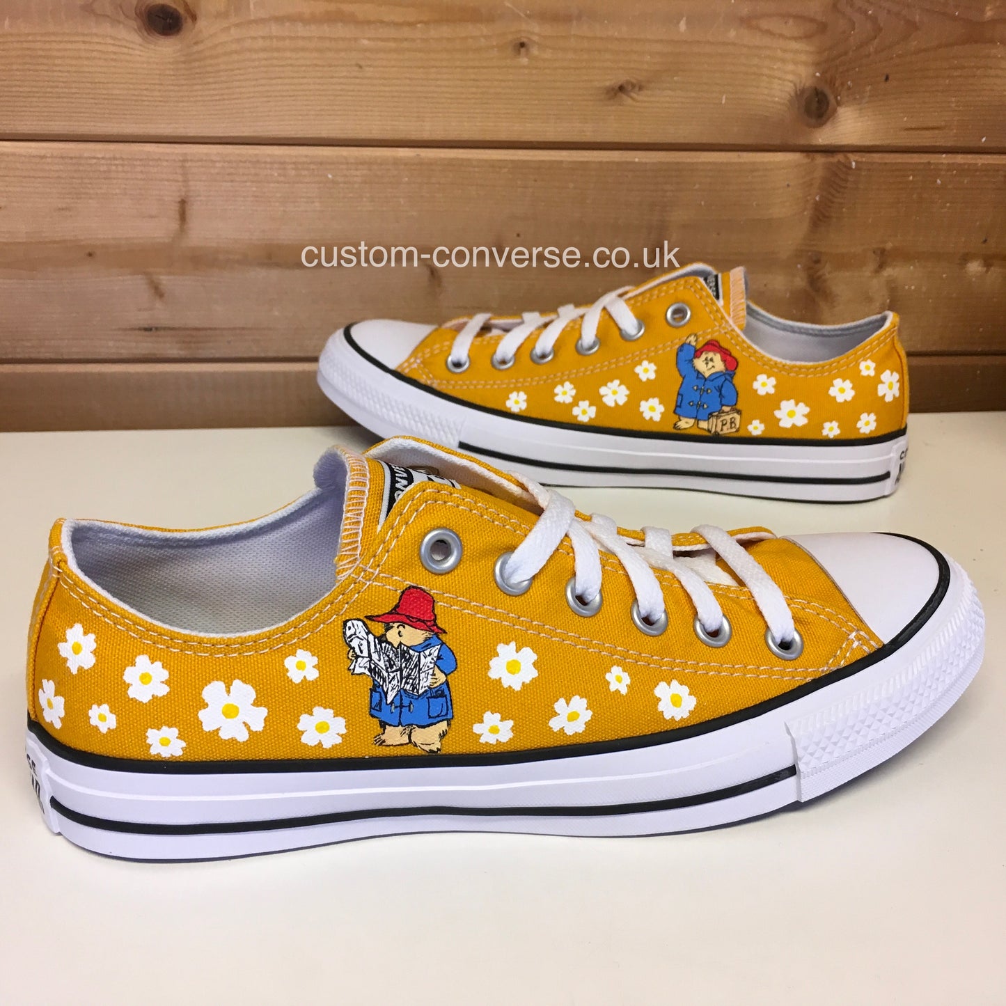 Paddington Bear Low Top Converse