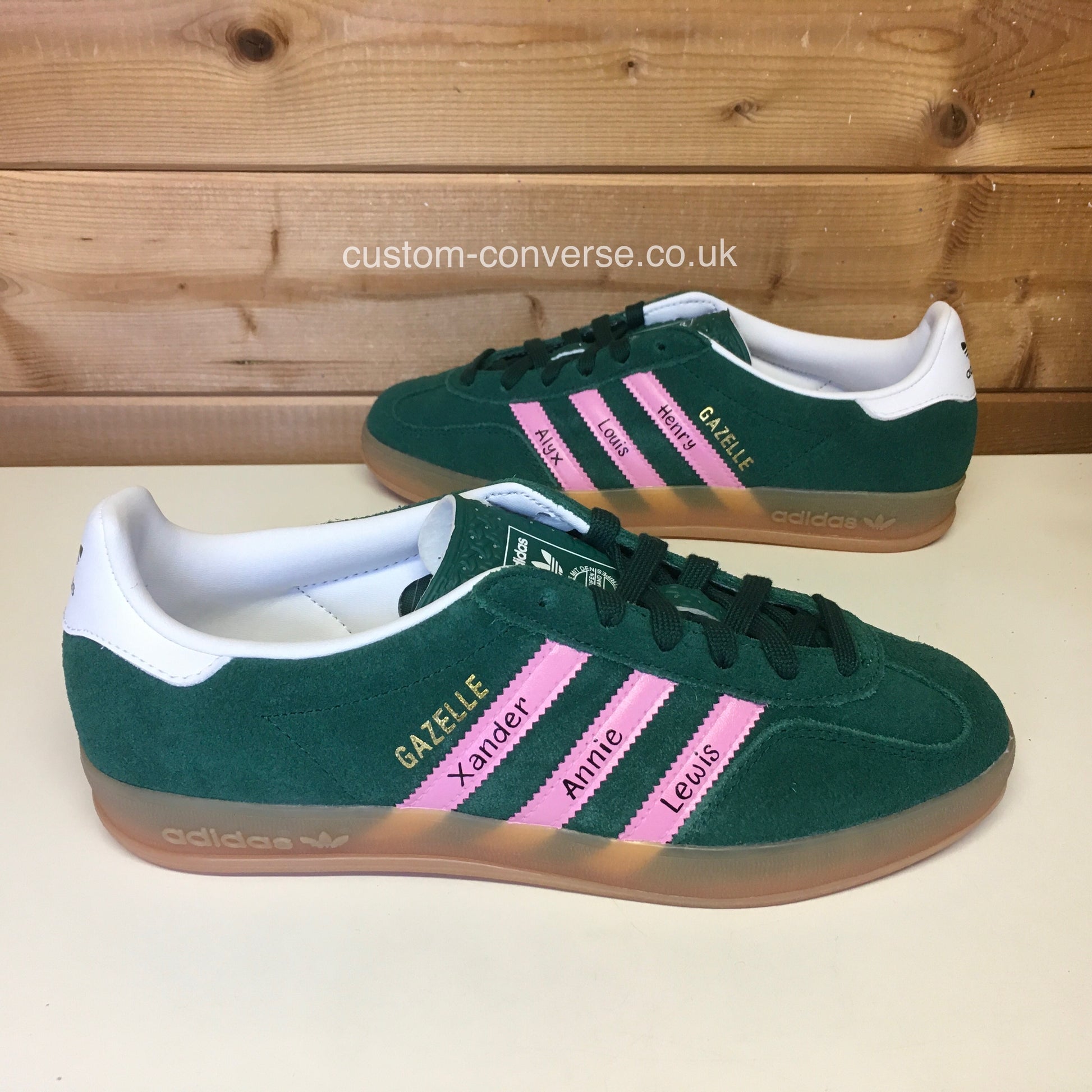 Gazelle Indoor Choose Your Colours Custom Adidas Trainers