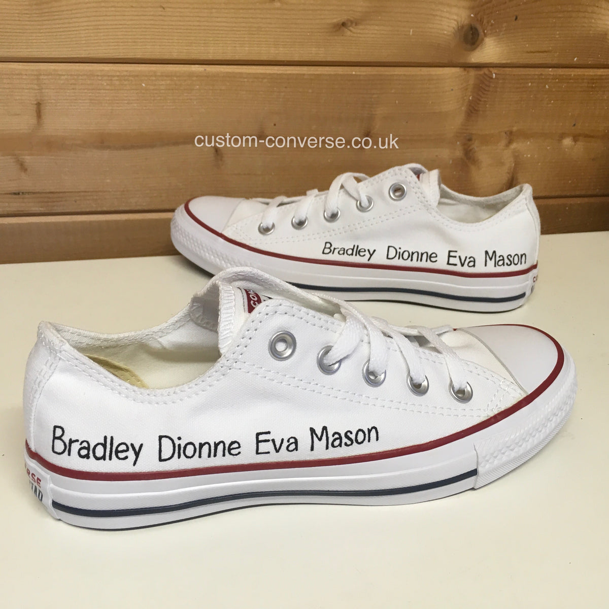 Customizing Converse Personalised Converse Custom Trainers