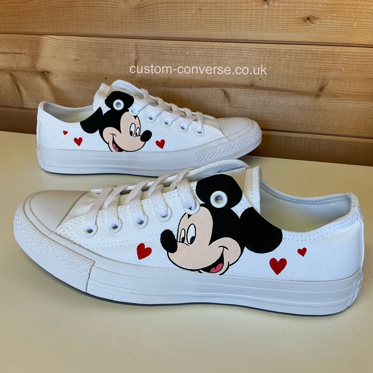 Mickey Mouse Low Top Converse