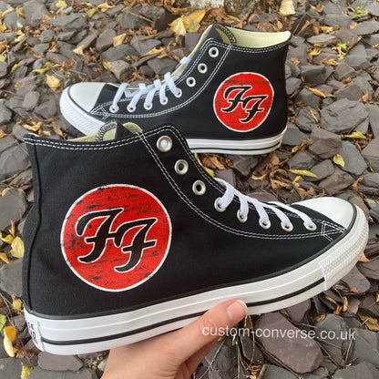 Foo Fighters High Top Converse