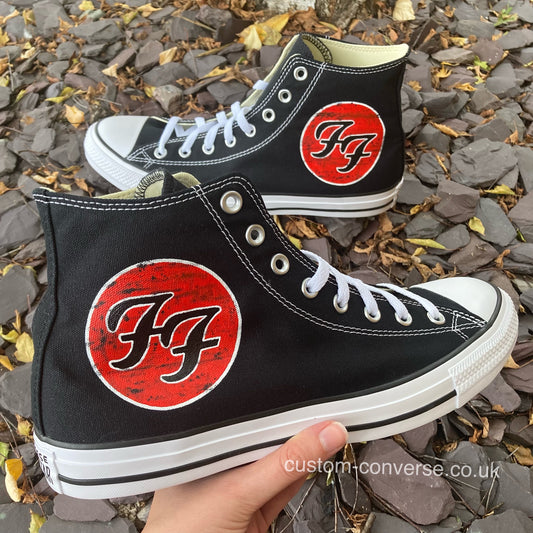 Foo Fighters High Top Converse