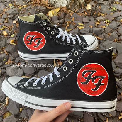 Foo Fighters High Top Converse