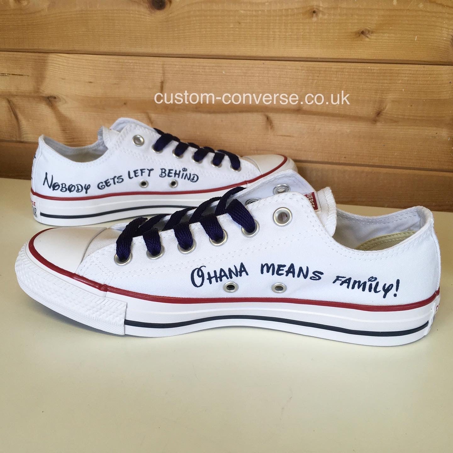 Ohana means family Converse