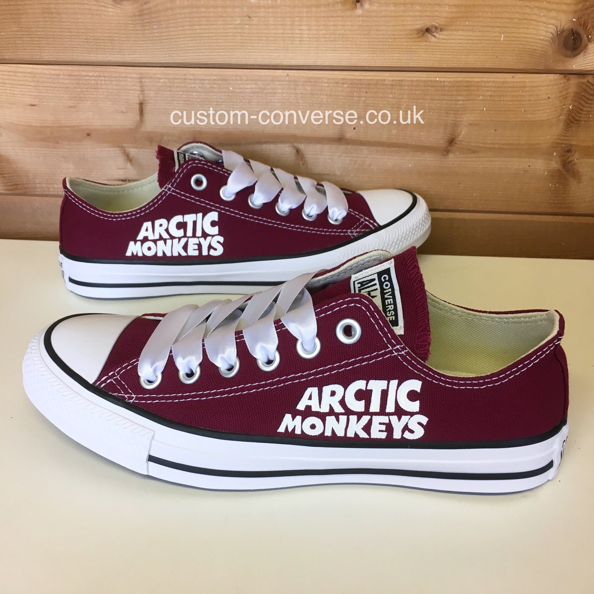Arctic Monkeys Low Top Converse - Main Image