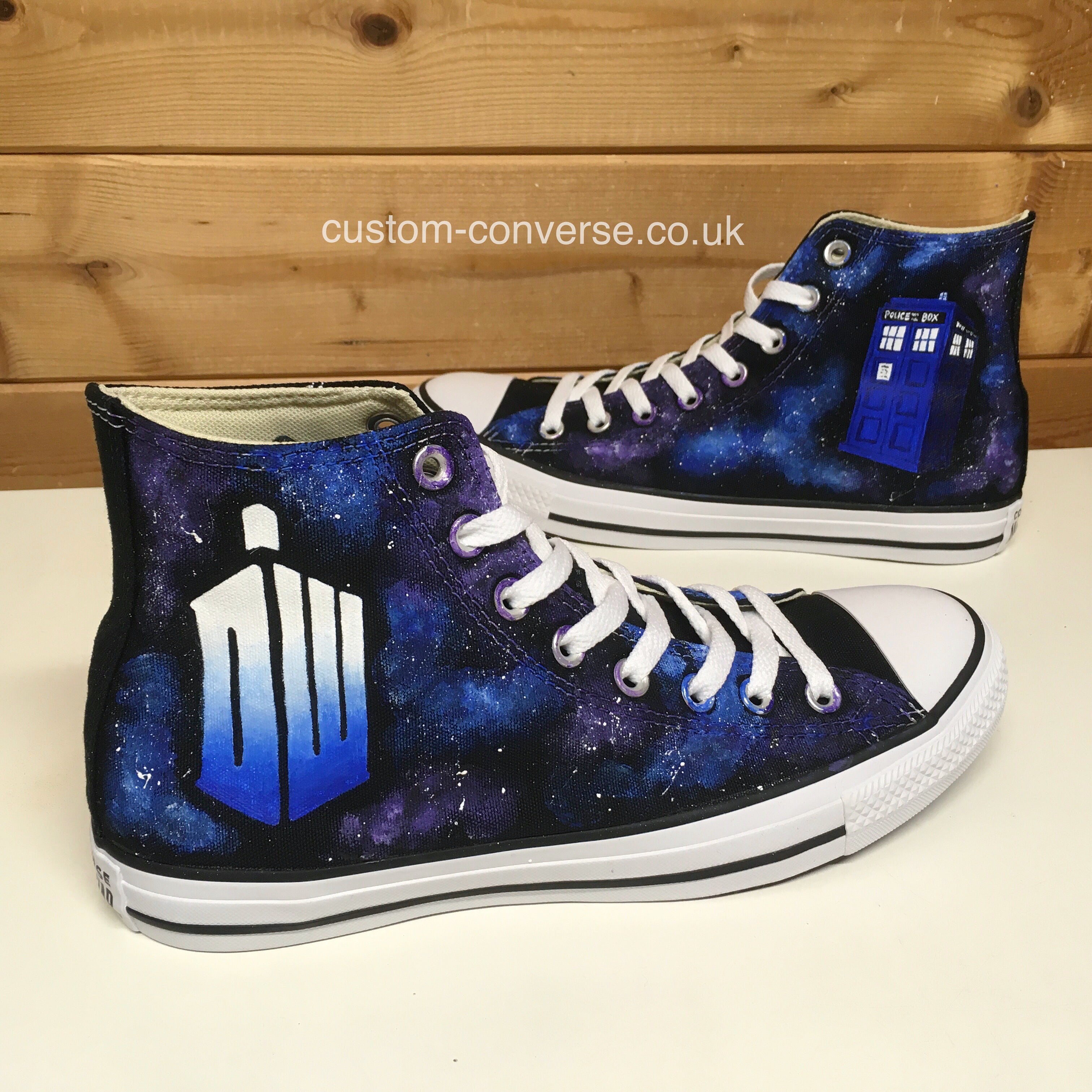 Tardis shoes store converse