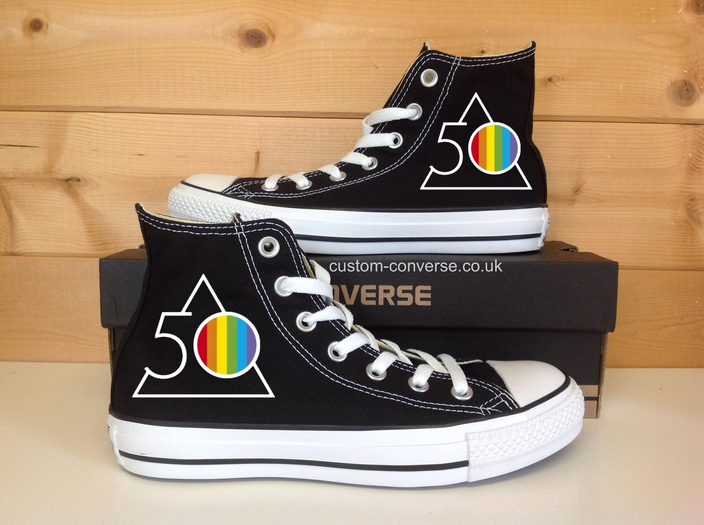 Converse Music 50th Anniversary Pink Floyd Dark Side of the Moon