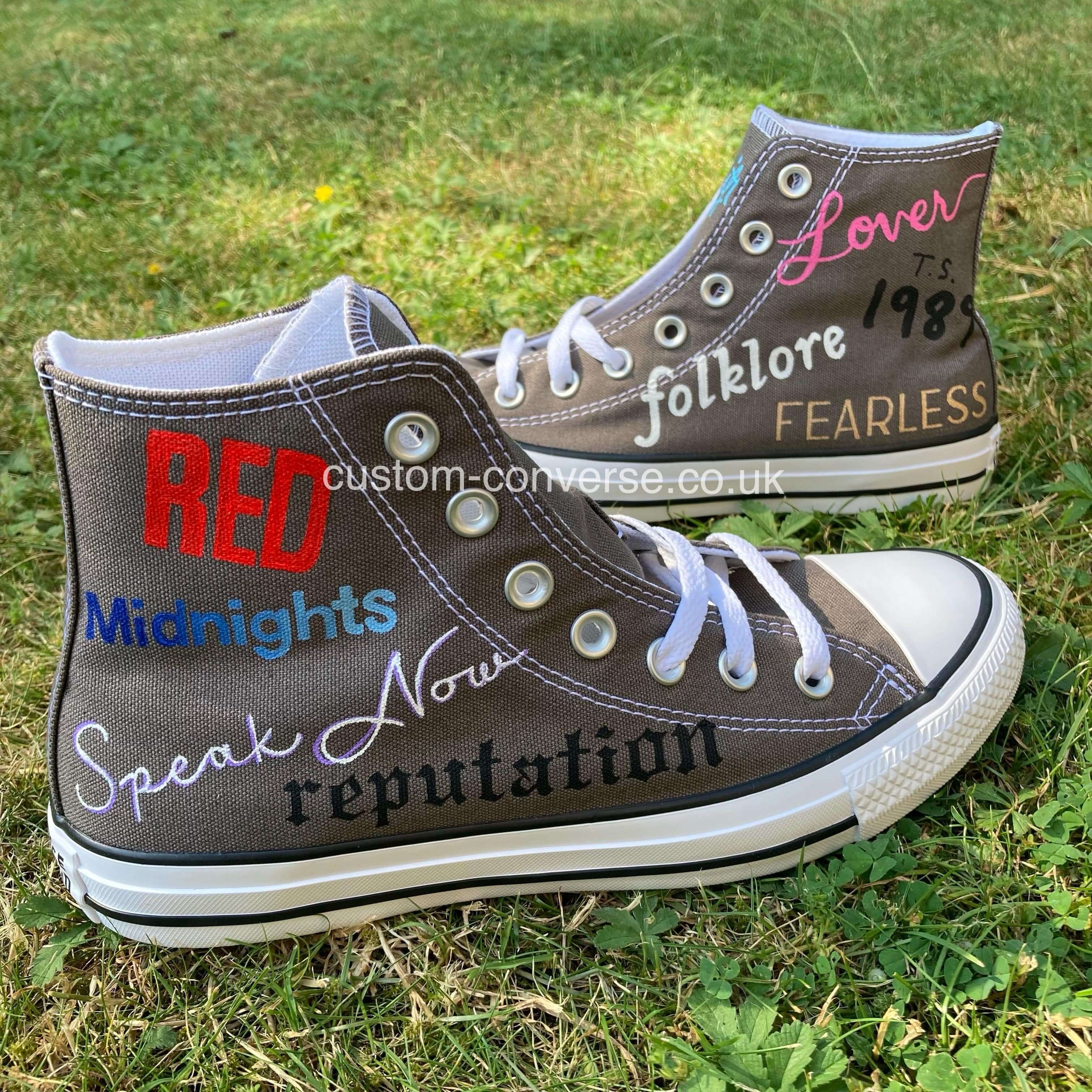 Customize Converse Custom Converse | Personalised Hand Painted Trainers