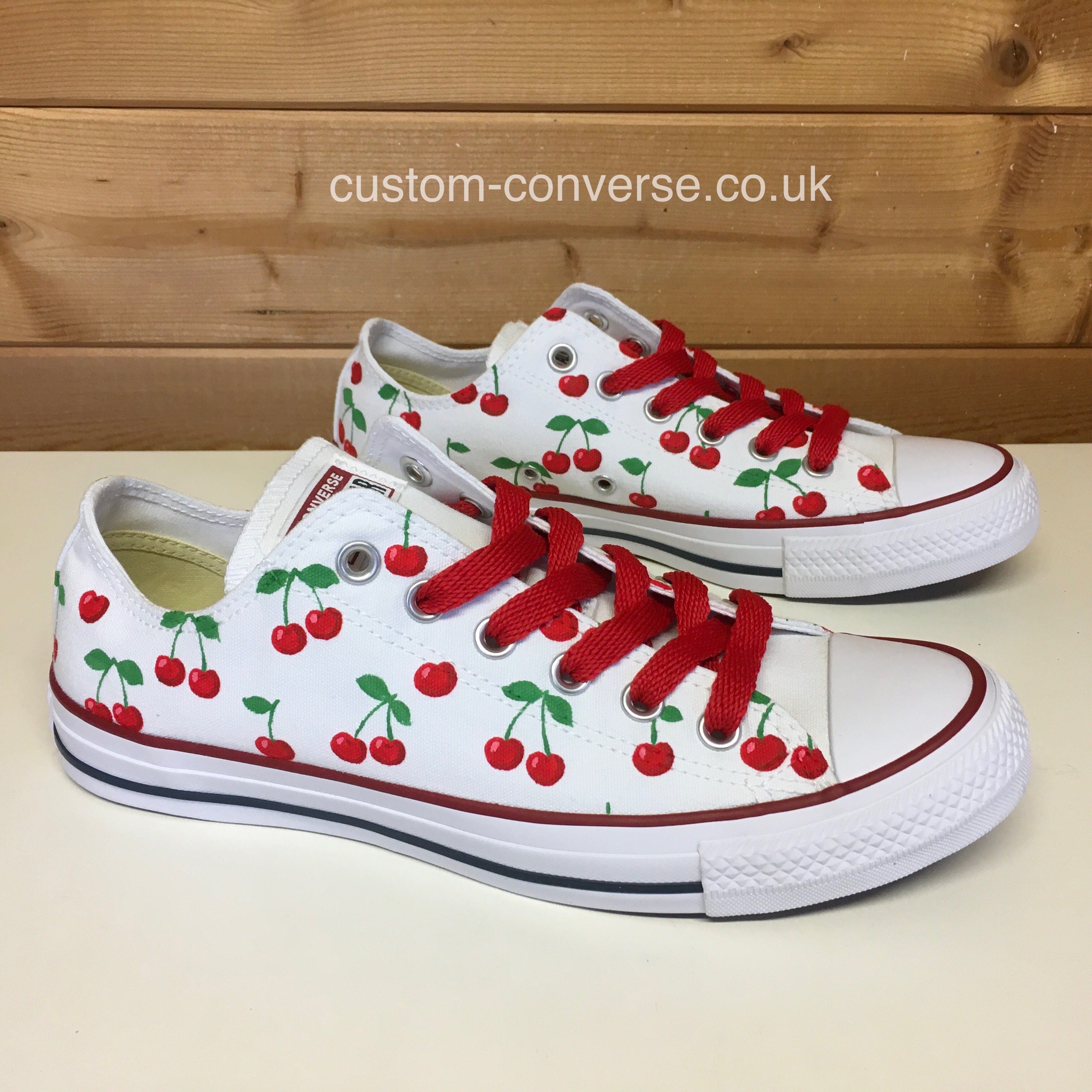 Cherry sale print shoes