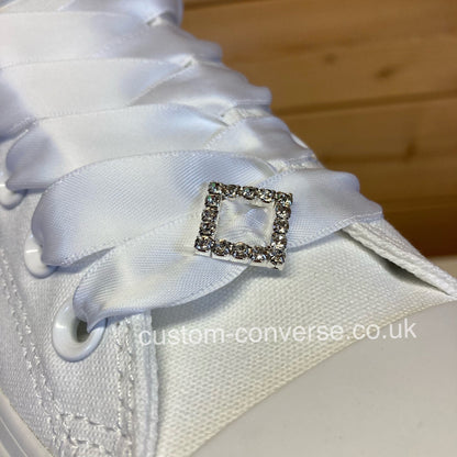 Custom Converse Ltd. Accessories Crystal Diamond Shoelace Charm