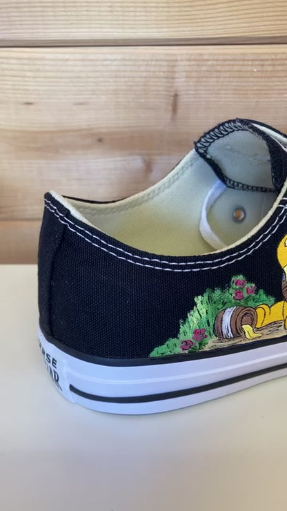 Winnie the Pooh Low Top Converse