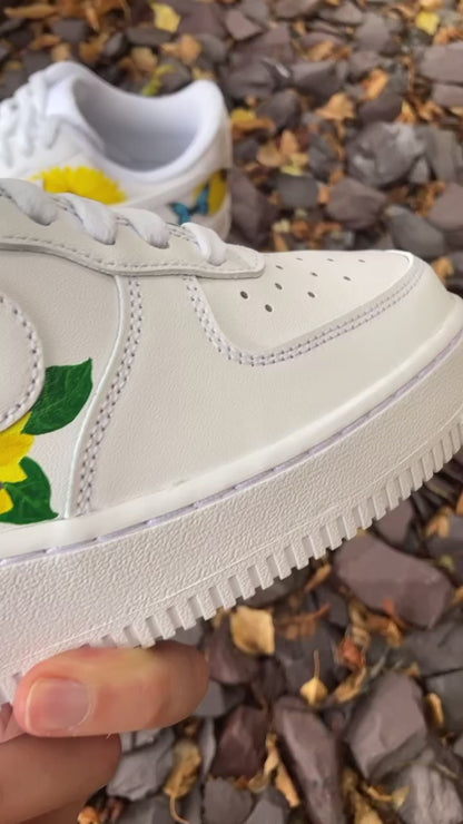 Sunflowers and Butterflies Air Force 1