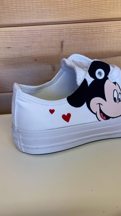 Mickey Mouse Low Top Converse