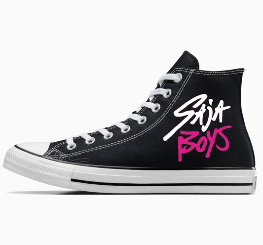 Saja Boys Converse custom hand painted trainers