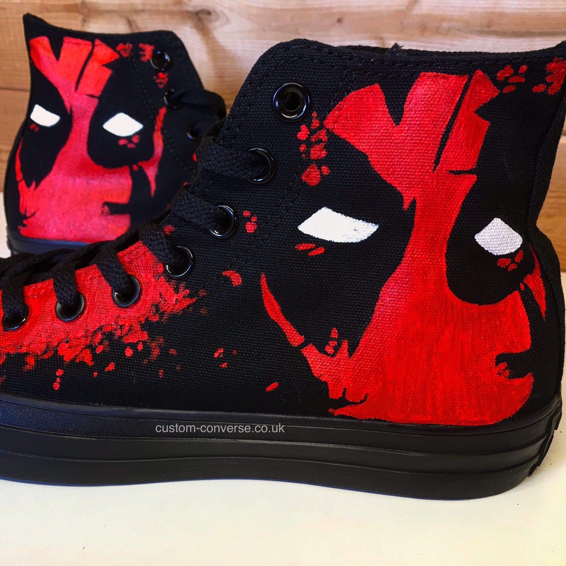 Deadpool - Custom Converse Ltd.
