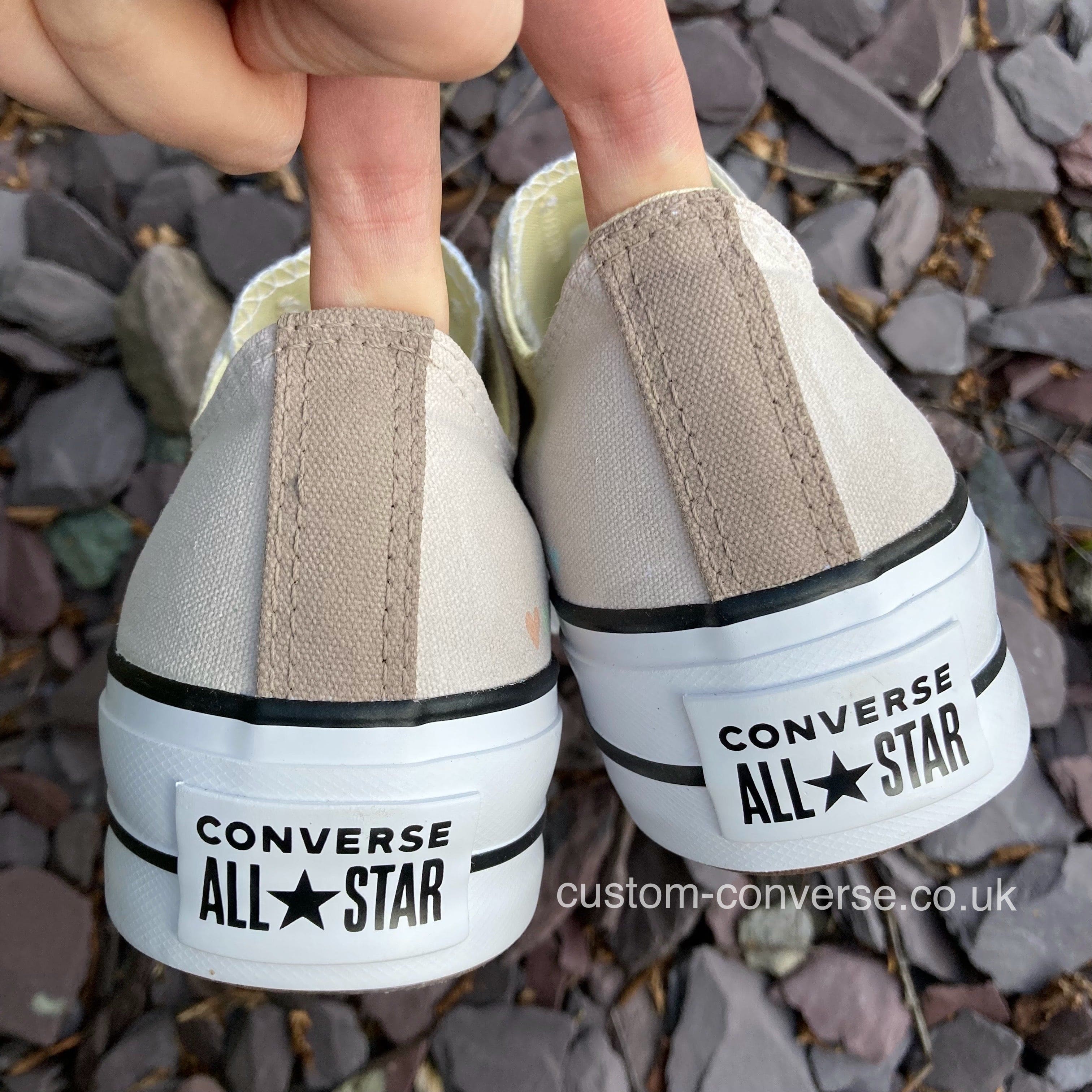 Converse beige outlet platform