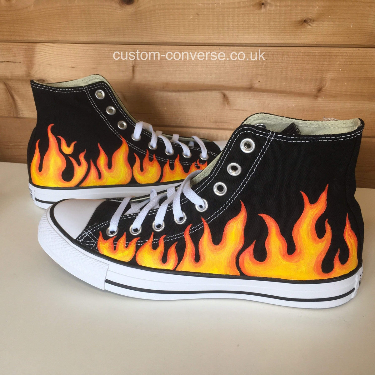 Converse High-Top Sneakers unisex with Flame Design These Chucks are pure ? The Converse Chuck 70  main image 3