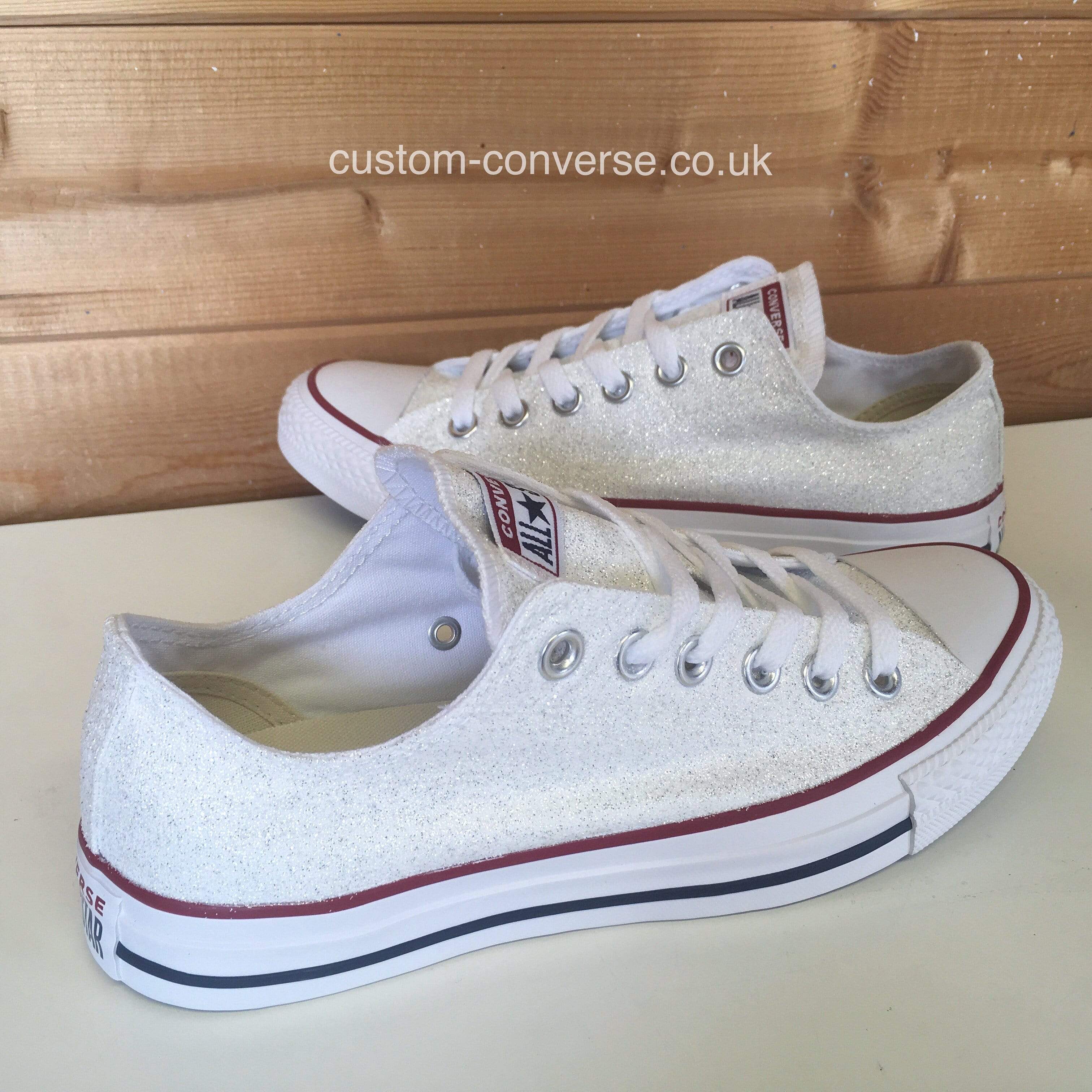 Sparkly on sale converse trainers