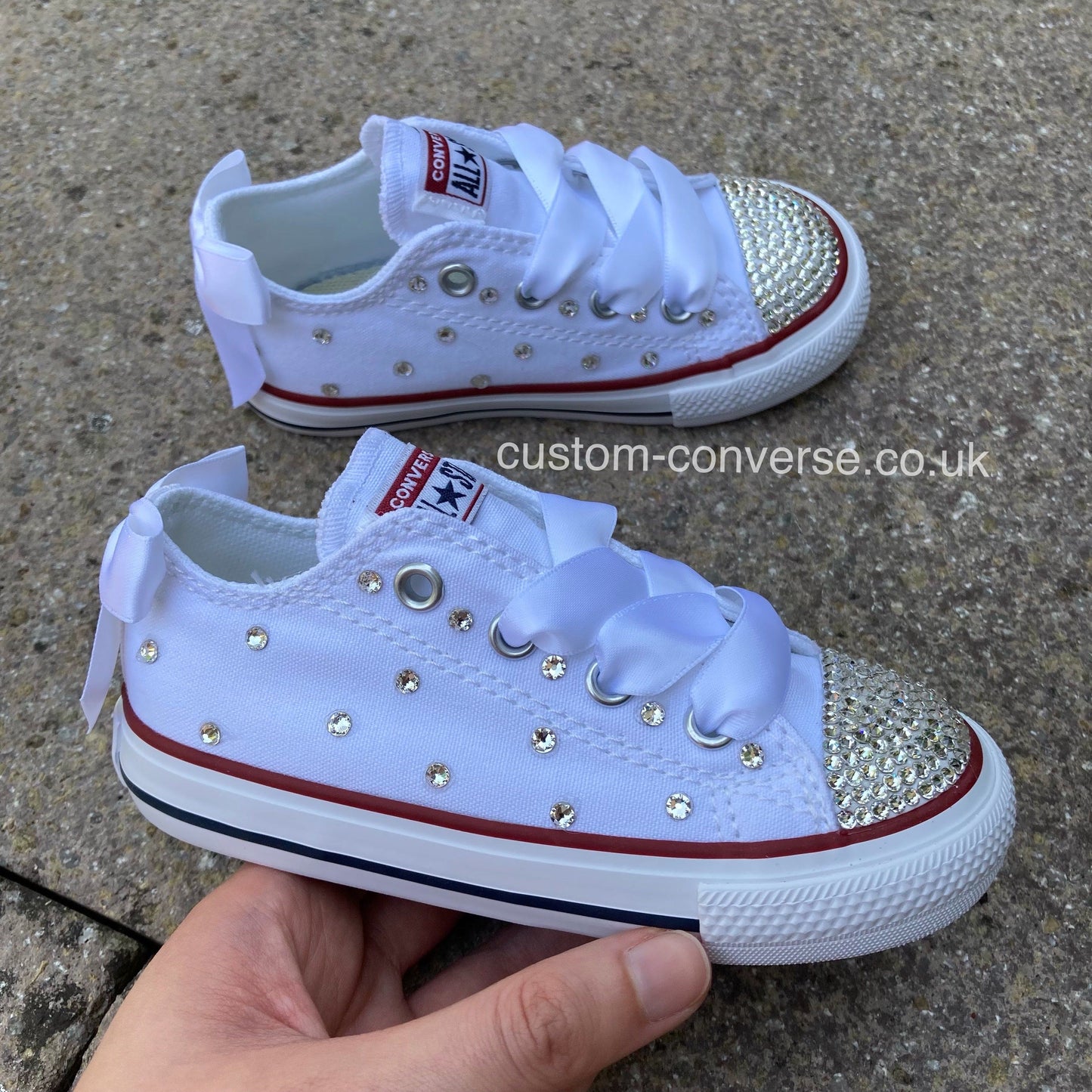 Converse Kids Kids Crystal Low Tops