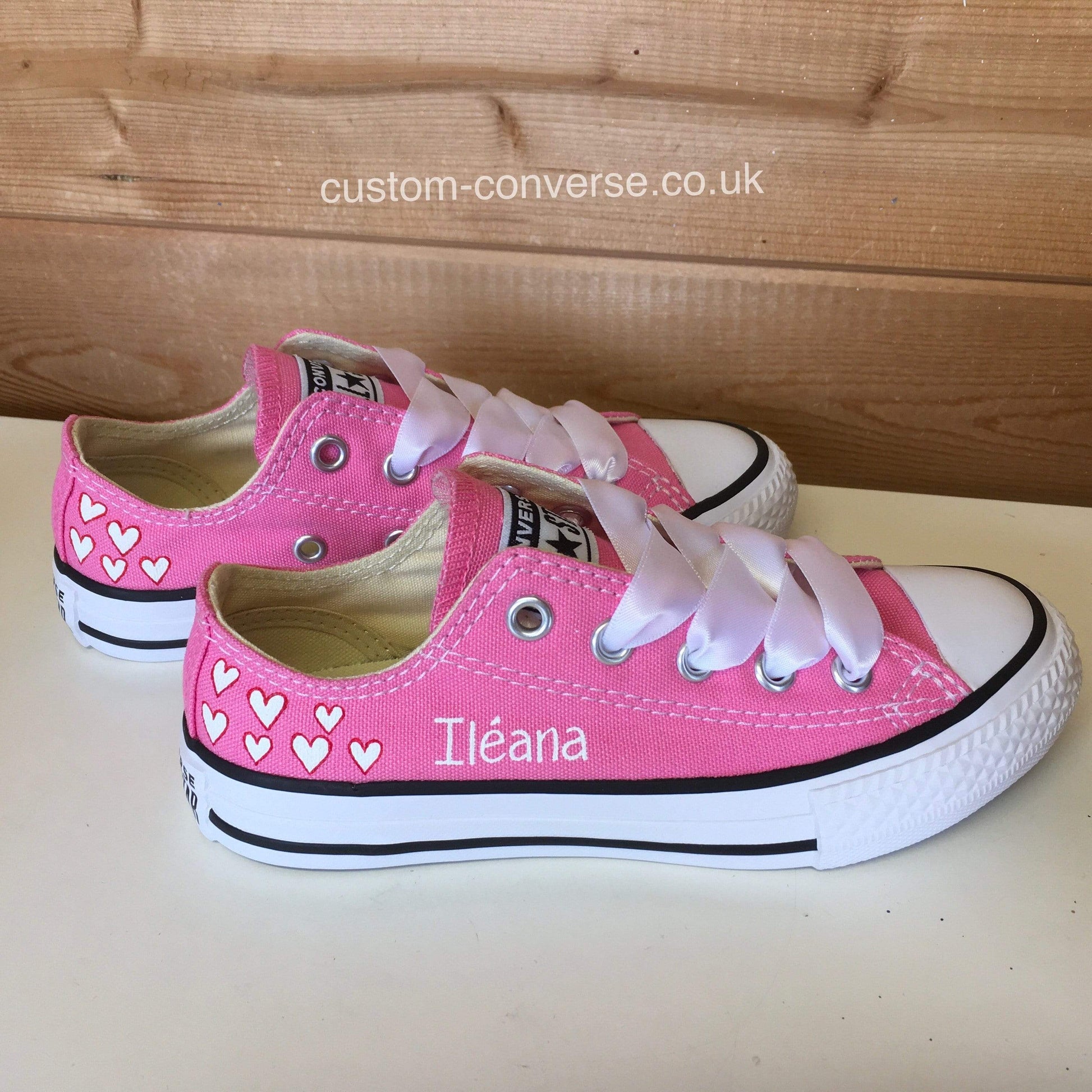 Kids Hearts Low Top Converse
