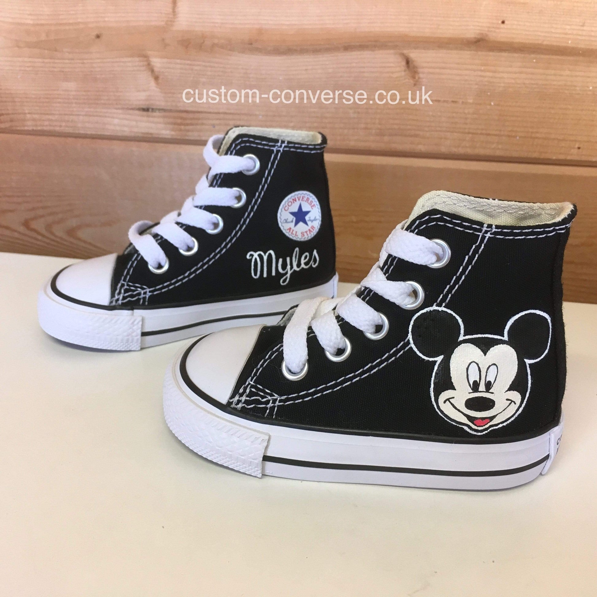 Mickey converse shoes Clearance