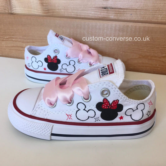 Kids Minnie & Mickey - Custom Converse Ltd.