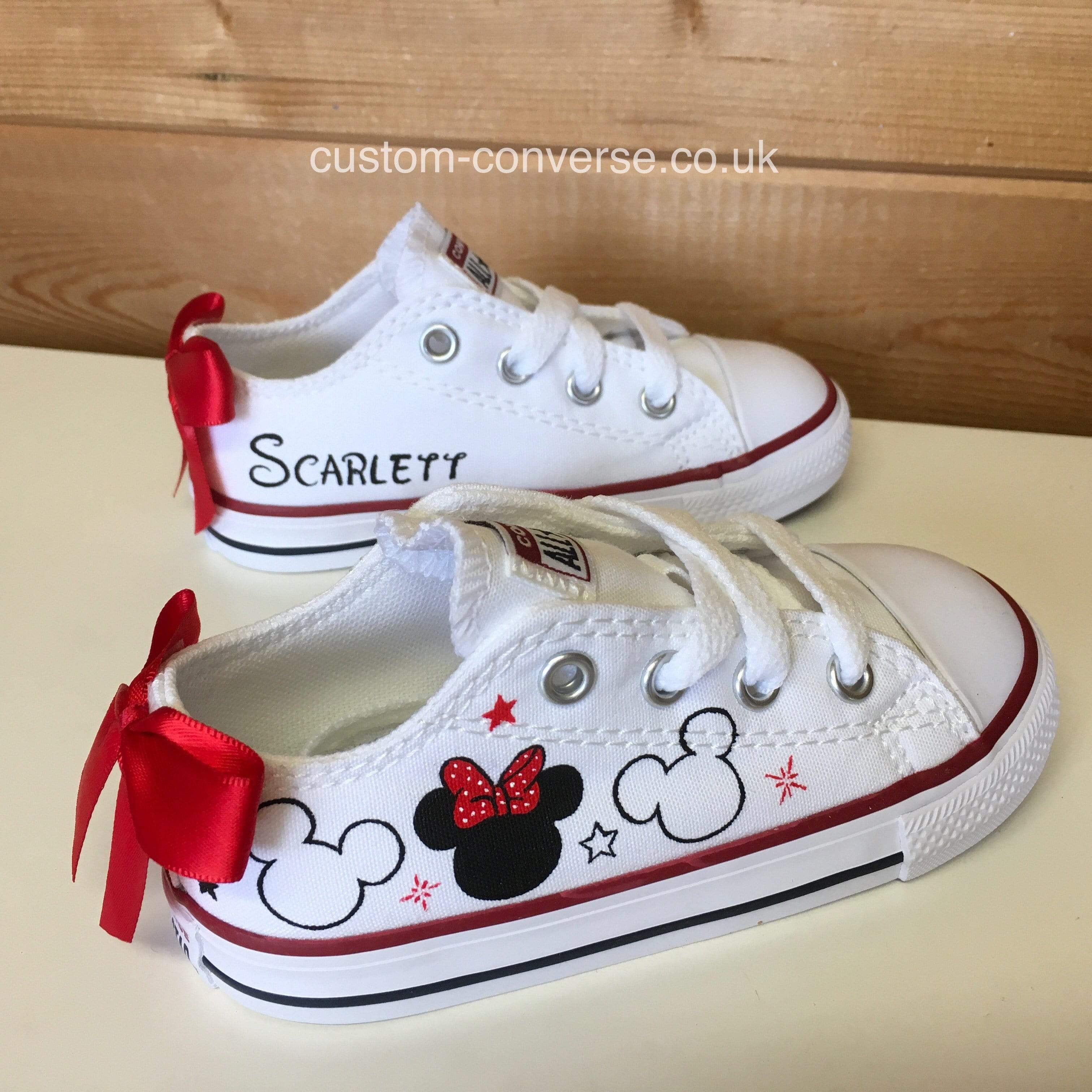 Minnie mouse deals converse shoes