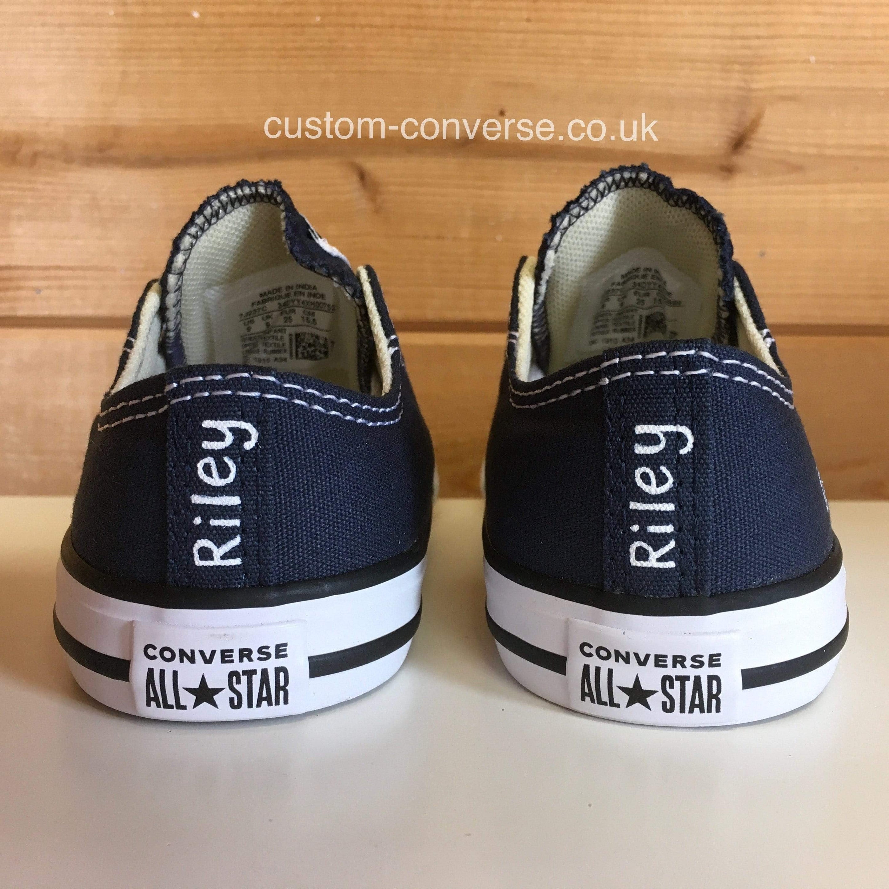Kids Personalised Converse | Custom Converse Ltd