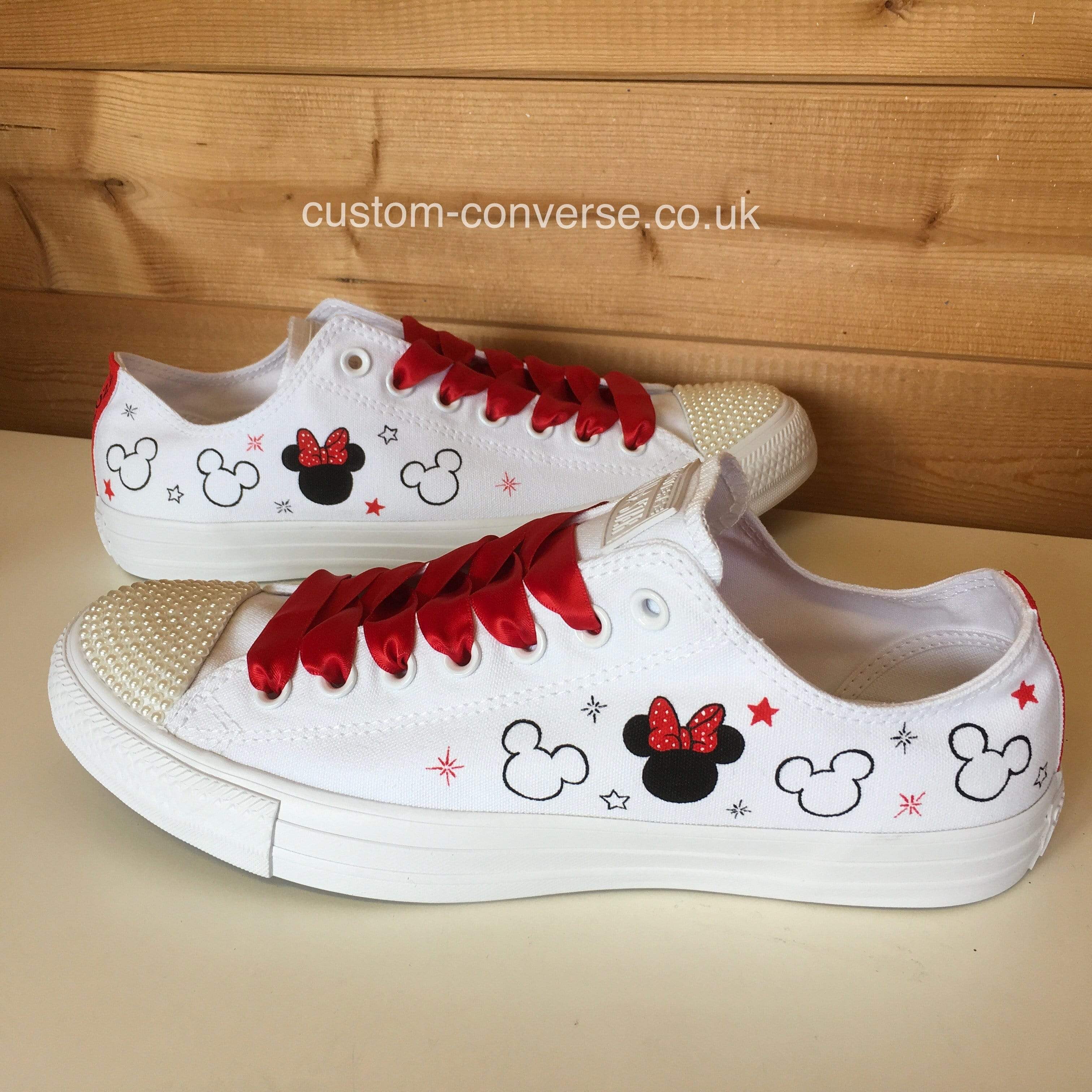 Mickey and store minnie converse