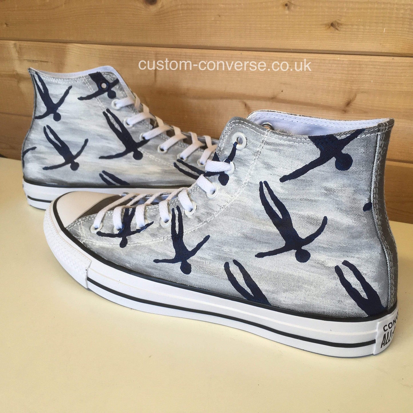 Muse Absolution High Top Converse Custom Trainers