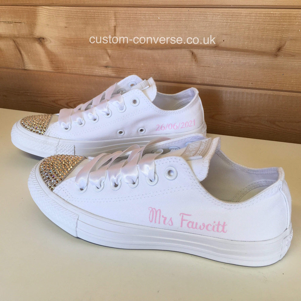 Customizing Converse Personalised Converse Custom Trainers