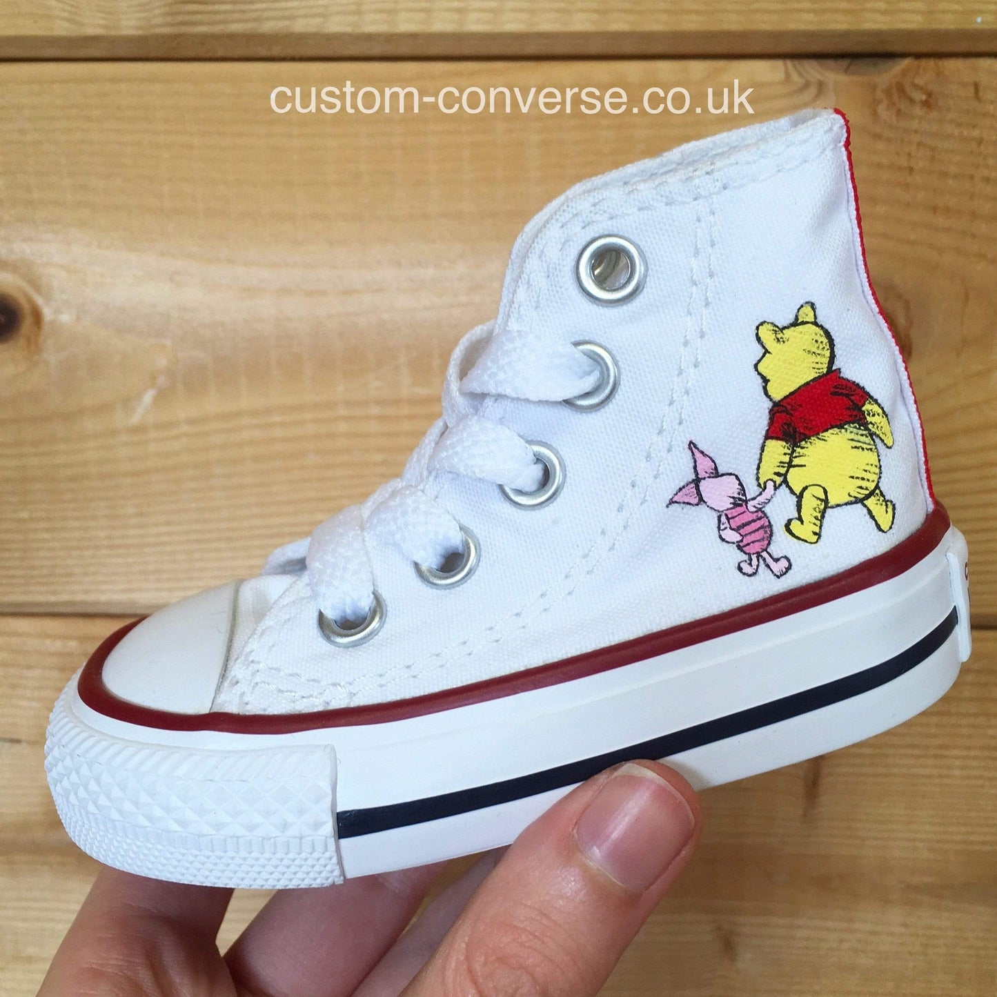 Pooh & Piglet - Custom Converse Ltd.