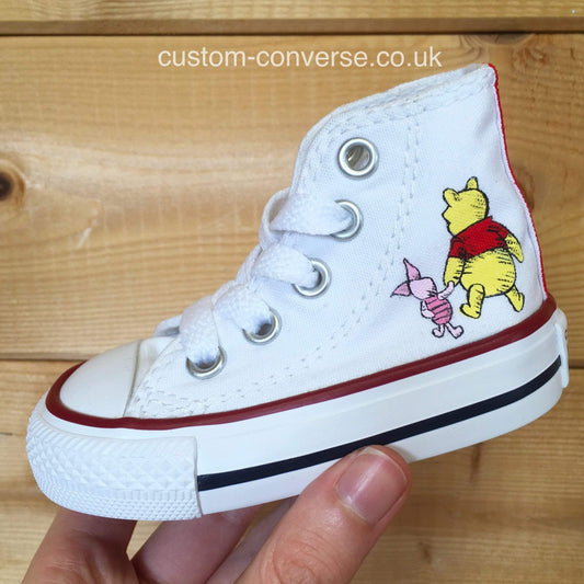 Pooh & Piglet - Custom Converse Ltd.