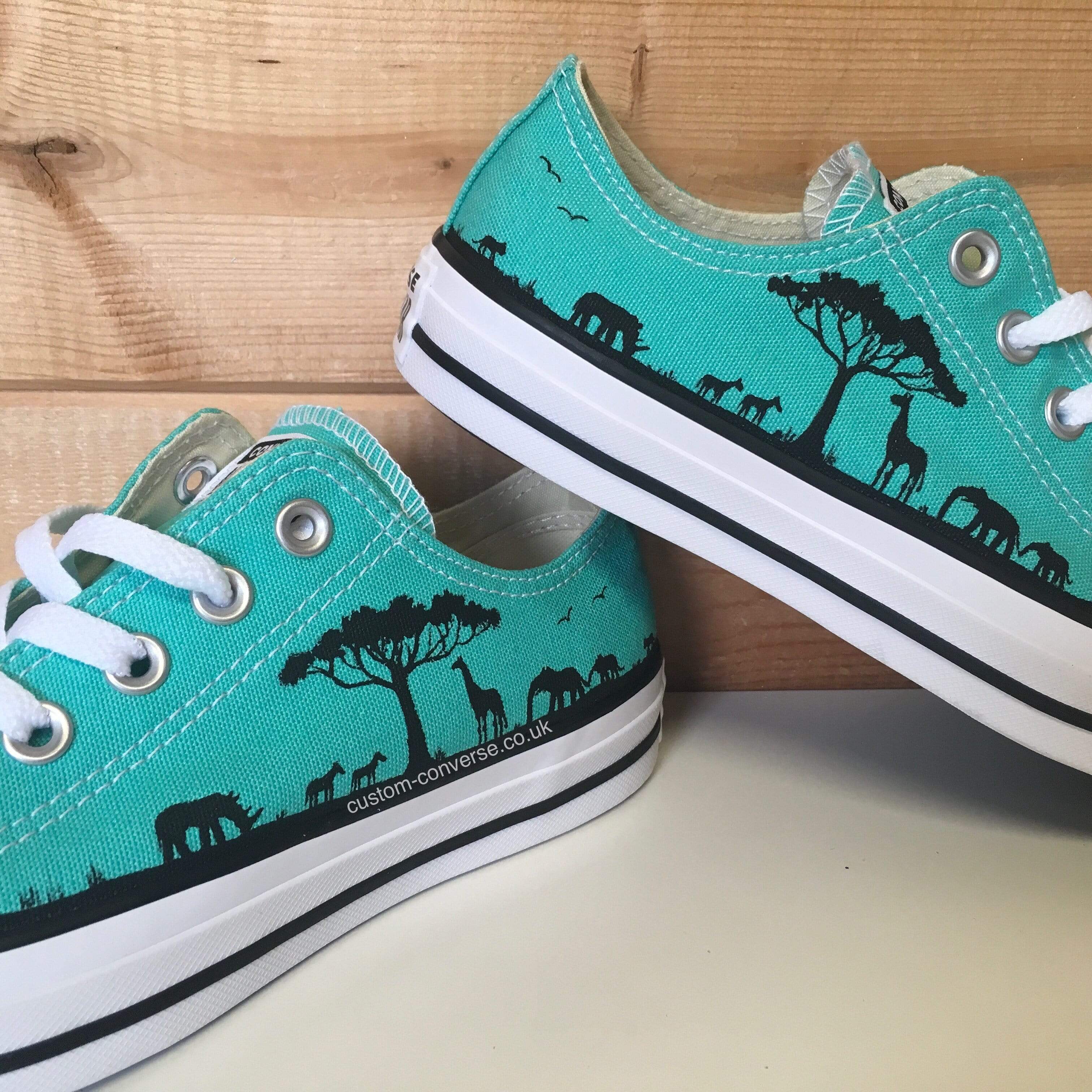 Turquoise converse clearance uk